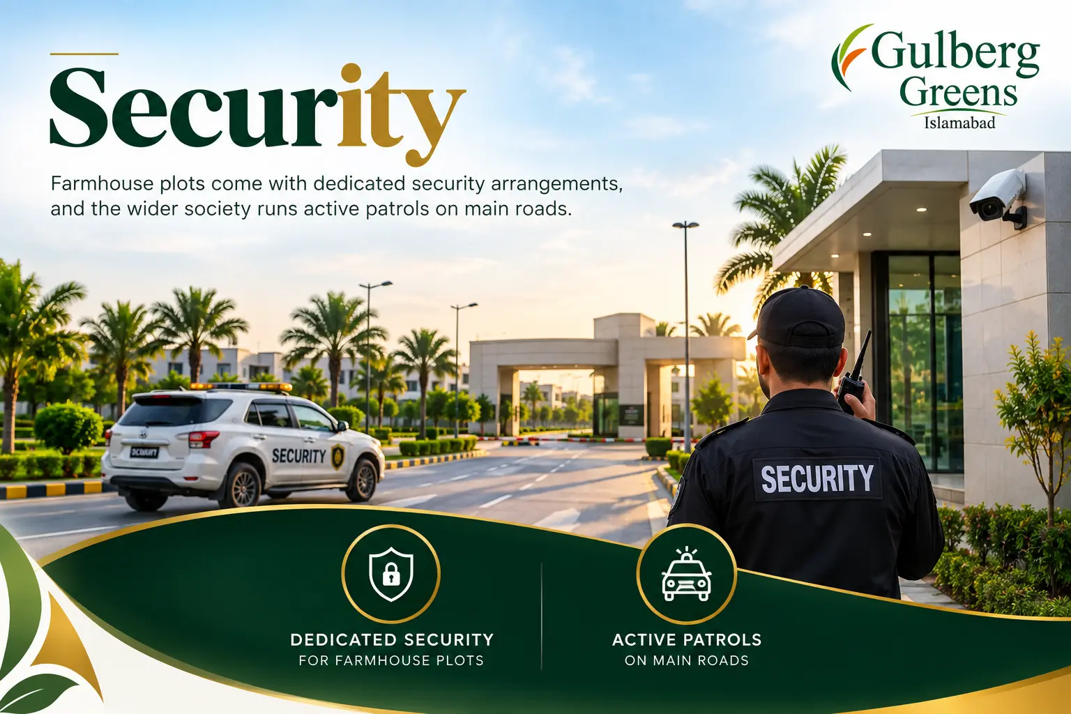 Security in Gulberg Greens