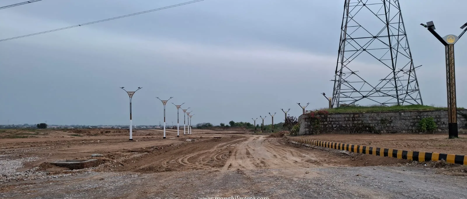 Saffron City Sector A and B - on-ground development